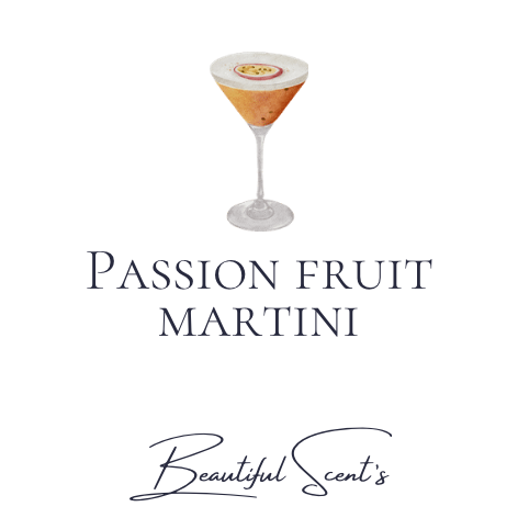 Passion fruit martini